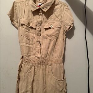 DKNY Beige Garment with Pink Hanger